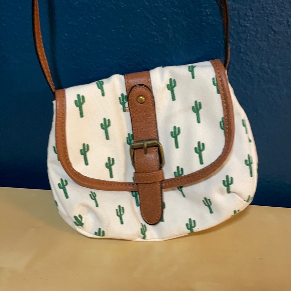 Forever 21 Cactus Crossbody Purse